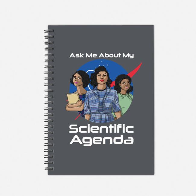 Scientific Agenda-none dot grid notebook-kalgado