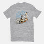 Scientific Paradox Goes Boink-womens fitted tee-DJKopet