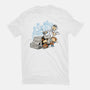Scientific Paradox Goes Boink-womens fitted tee-DJKopet