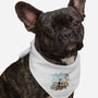 Scientific Paradox Goes Boink-dog bandana pet collar-DJKopet