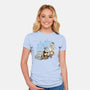Scientific Paradox Goes Boink-womens fitted tee-DJKopet