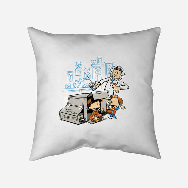 Scientific Paradox Goes Boink-none removable cover throw pillow-DJKopet