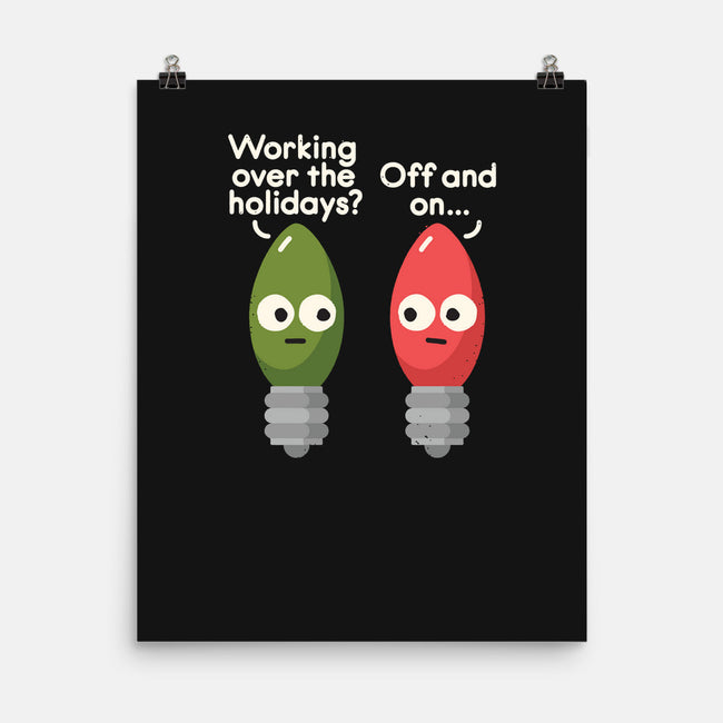 Seasonal Employment-none matte poster-David Olenick