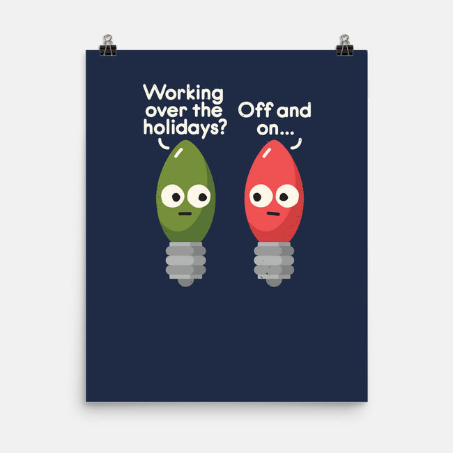 Seasonal Employment-none matte poster-David Olenick