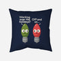Seasonal Employment-none removable cover throw pillow-David Olenick