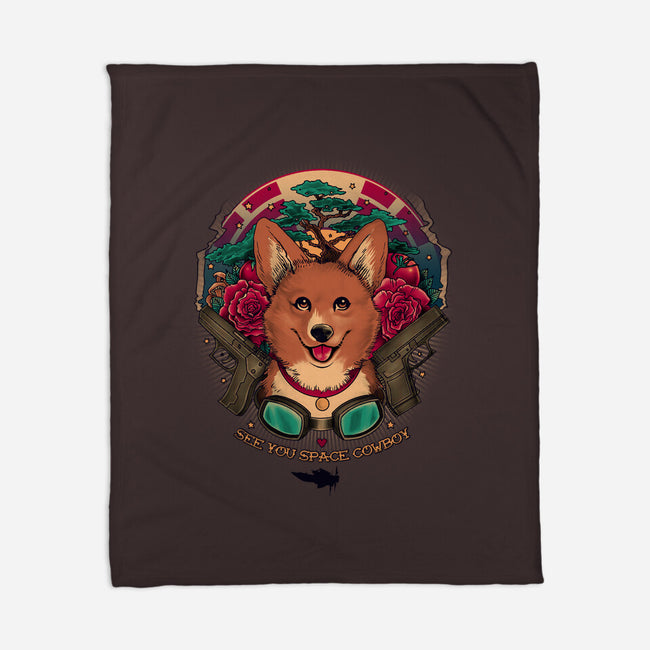 See You Space Cowboy-none fleece blanket-MeganLara