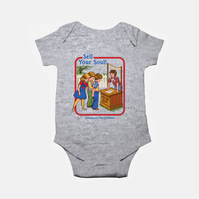 Sell Your Soul-baby basic onesie-Steven Rhodes