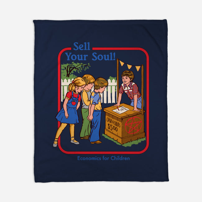 Sell Your Soul-none fleece blanket-Steven Rhodes
