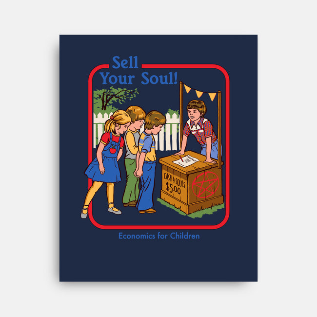 Sell Your Soul-none stretched canvas-Steven Rhodes