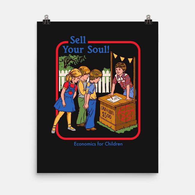 Sell Your Soul-none matte poster-Steven Rhodes