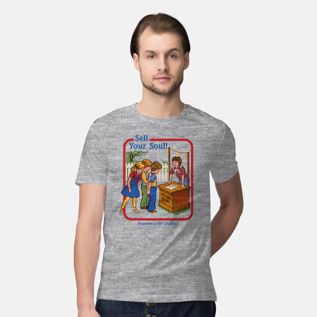 Sell Your Soul-mens premium tee-Steven Rhodes