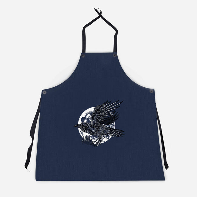 Send a Raven-unisex kitchen apron-Jonito
