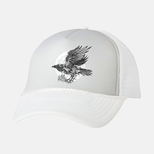 Send a Raven-unisex trucker hat-Jonito
