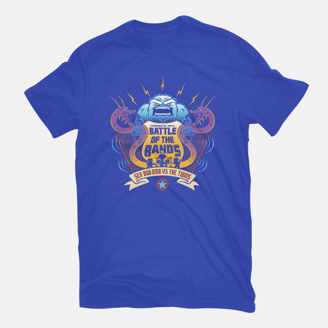 Sex Bob-Omb VS The Twins-womens fitted tee-Bamboota