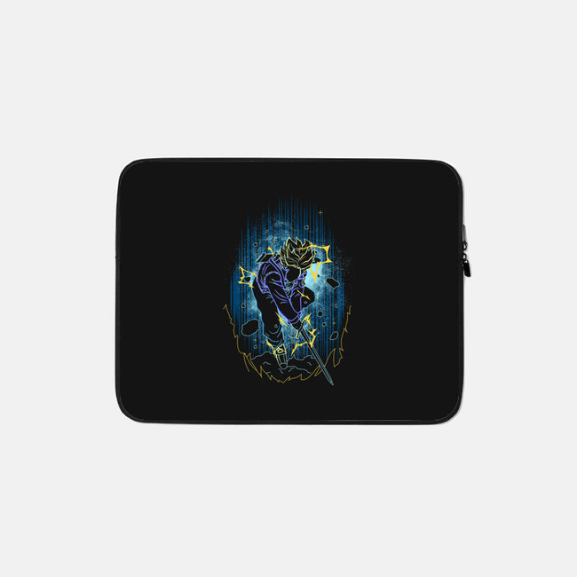 Shadow of the Future-none zippered laptop sleeve-Donnie