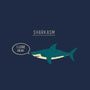 Sharkasm-none polyester shower curtain-Teo Zed
