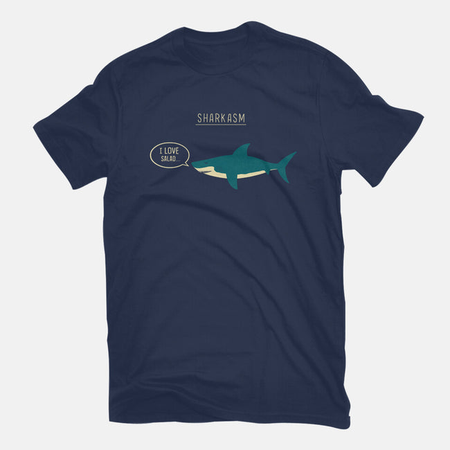 Sharkasm-unisex basic tee-Teo Zed