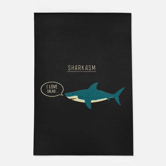 Sharkasm-none outdoor rug-Teo Zed