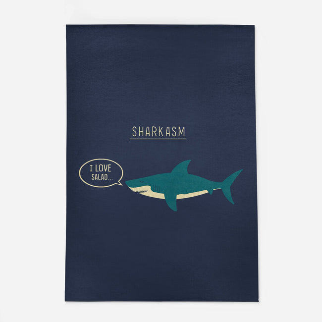 Sharkasm-none outdoor rug-Teo Zed