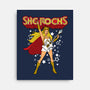 She Rocks-none stretched canvas-Boggs Nicolas