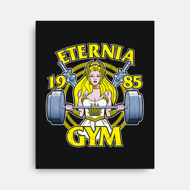 She-Lifts-none stretched canvas-jozvoz