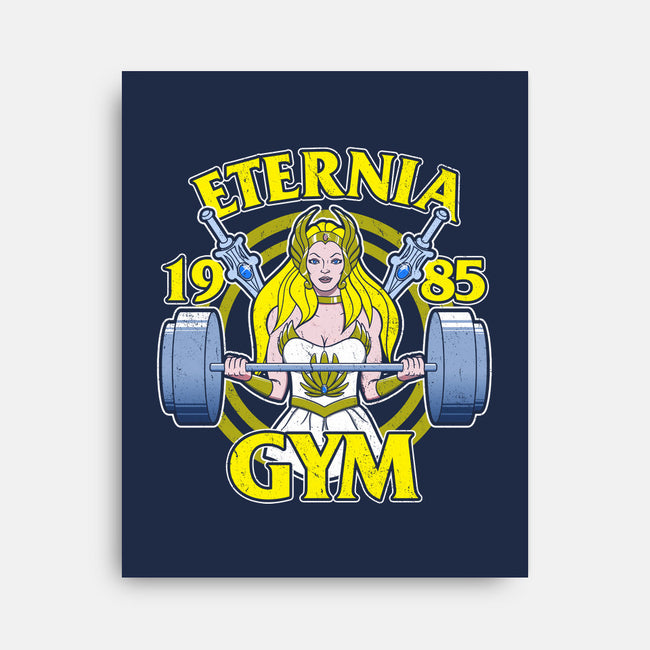 She-Lifts-none stretched canvas-jozvoz