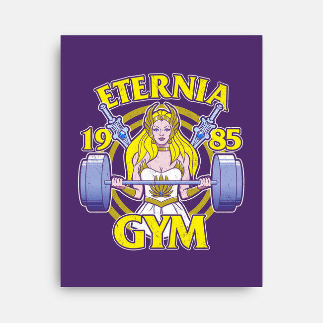 She-Lifts-none stretched canvas-jozvoz