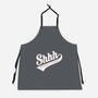 Shhh, Nobody Cares-unisex kitchen apron-mannypdesign