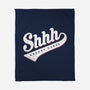 Shhh, Nobody Cares-none fleece blanket-mannypdesign