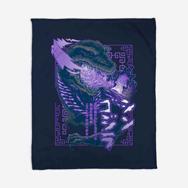 Shin Atomic Fire Born-none fleece blanket-cs3ink