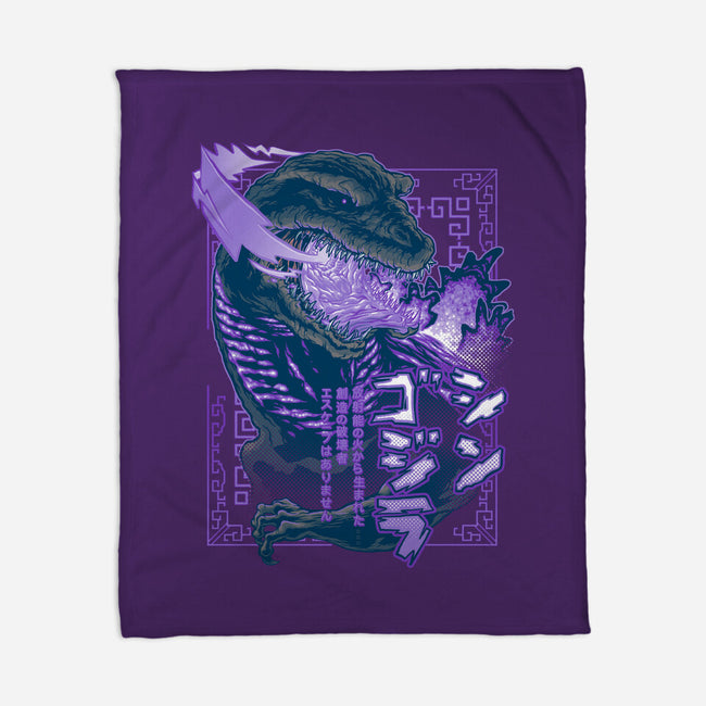 Shin Atomic Fire Born-none fleece blanket-cs3ink