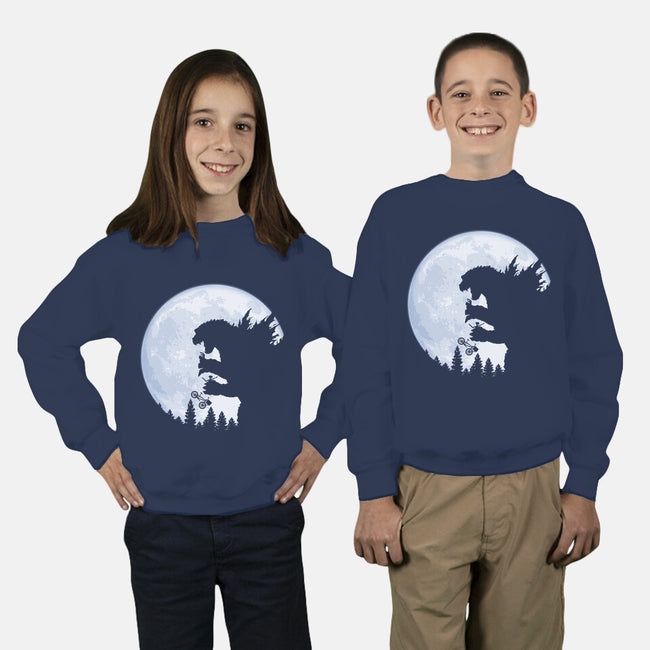 Shin Gojira-youth crew neck sweatshirt-maped