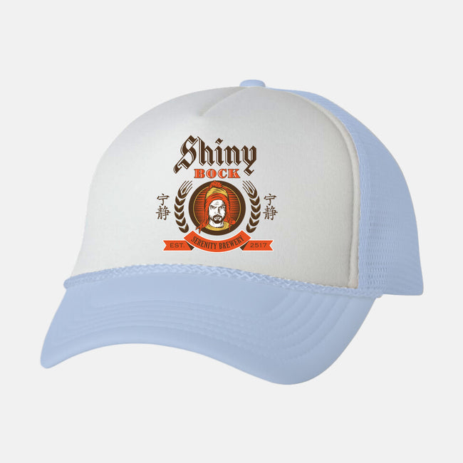 Shiny Bock Beer-unisex trucker hat-spacemonkeydr