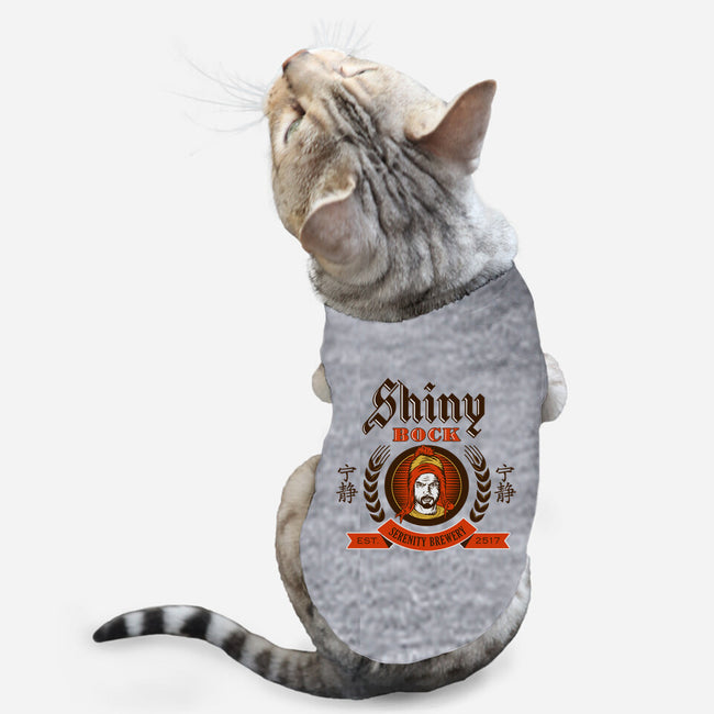 Shiny Bock Beer-cat basic pet tank-spacemonkeydr