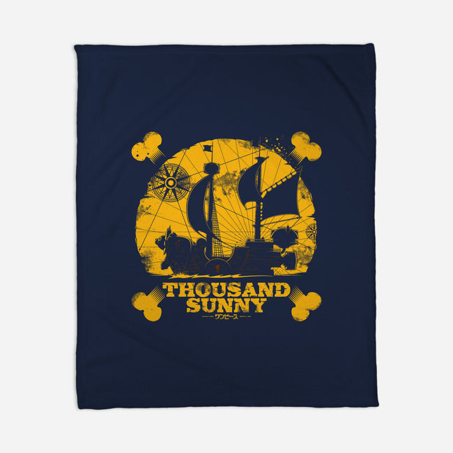 Ship Sunny-none fleece blanket-StudioM6