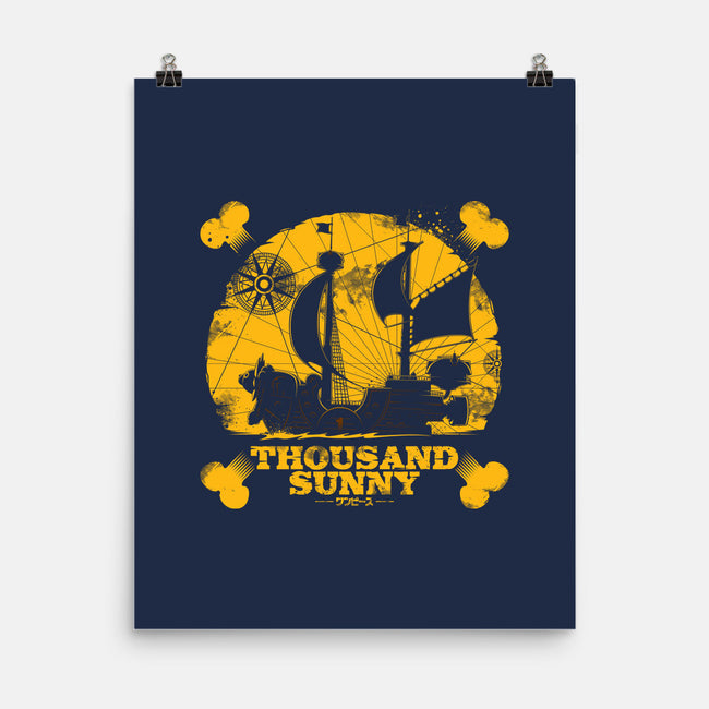 Ship Sunny-none matte poster-StudioM6