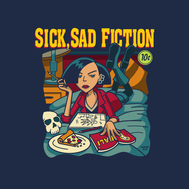 Sick Sad Fiction-cat basic pet tank-DonovanAlex