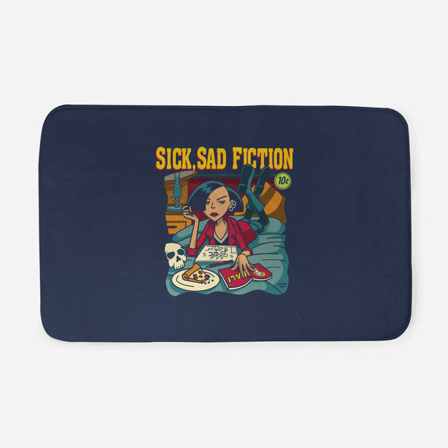 Sick Sad Fiction-none memory foam bath mat-DonovanAlex