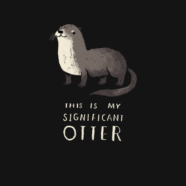 Significant Otter-baby basic onesie-louisros