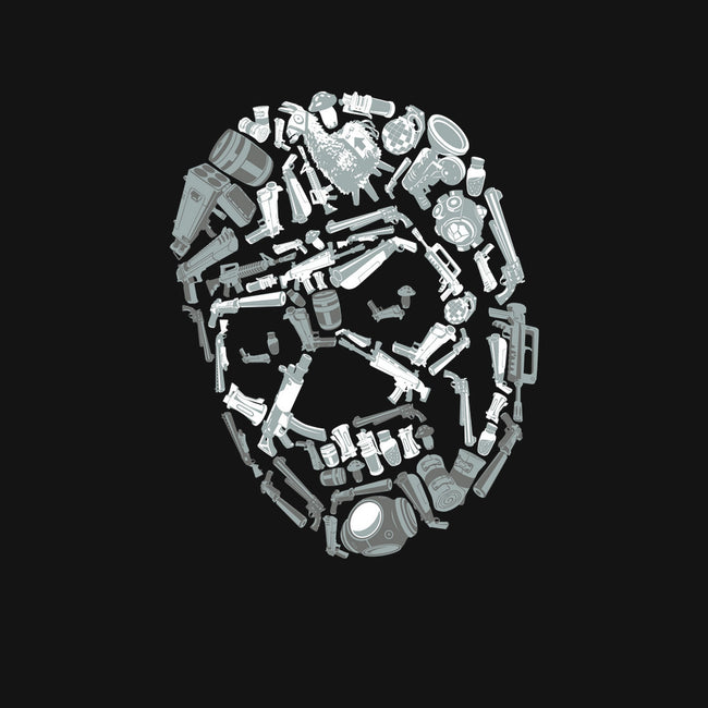 Skull Arsenal-none glossy sticker-DJKopet