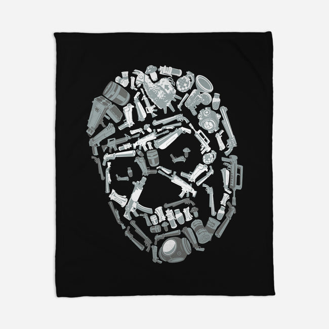 Skull Arsenal-none fleece blanket-DJKopet