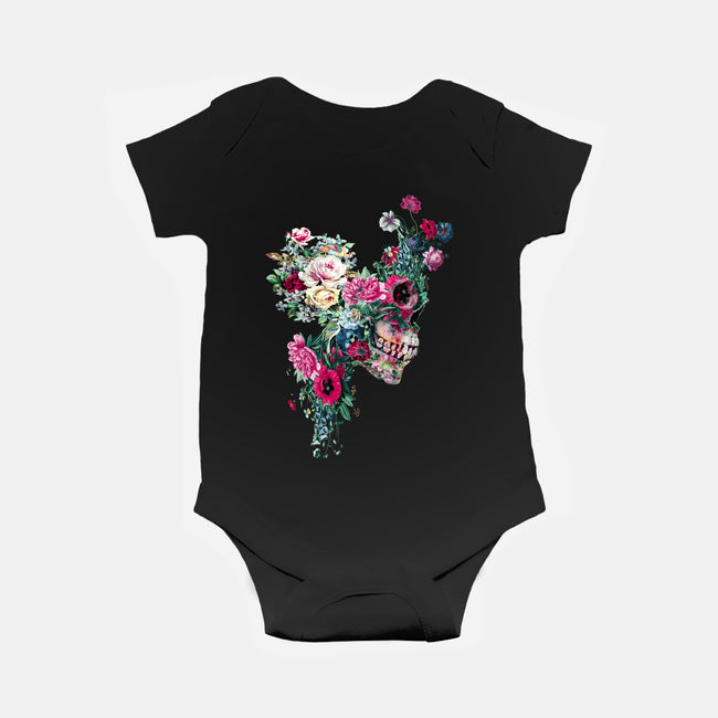 SKULL VII-baby basic onesie-RizaPeker