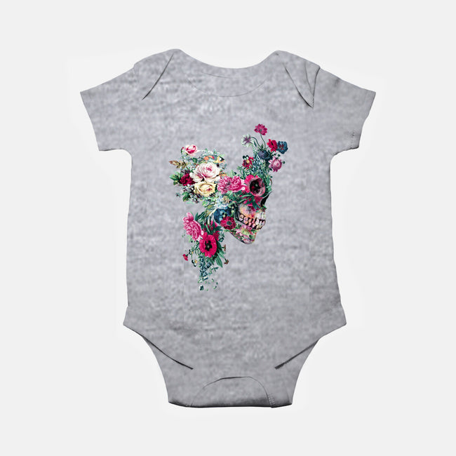 SKULL VII-baby basic onesie-RizaPeker