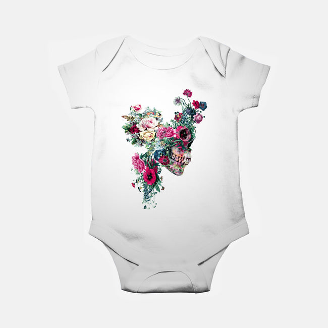 SKULL VII-baby basic onesie-RizaPeker