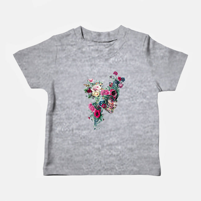 SKULL VII-baby basic tee-RizaPeker