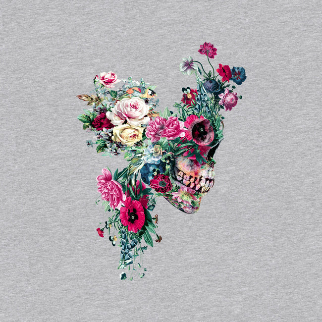 SKULL VII-womens v-neck tee-RizaPeker