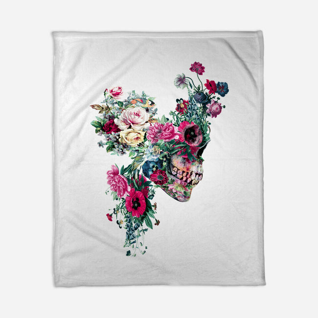 SKULL VII-none fleece blanket-RizaPeker
