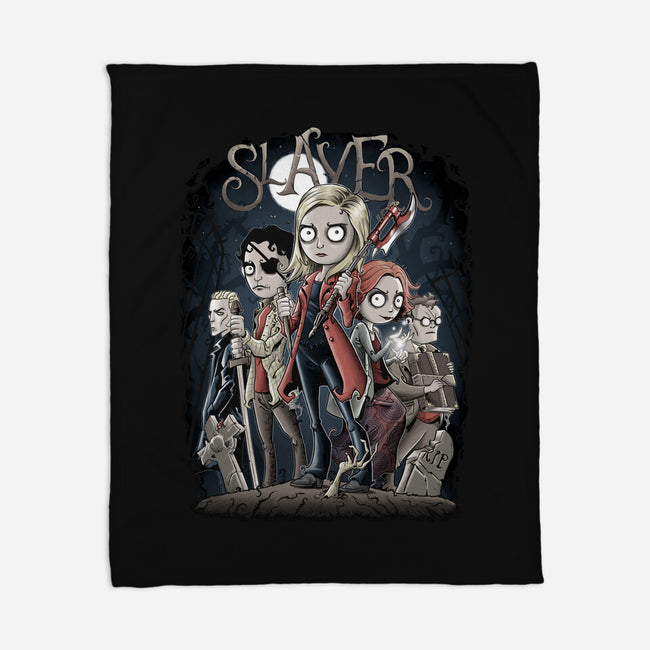 Slayer-none fleece blanket-saqman