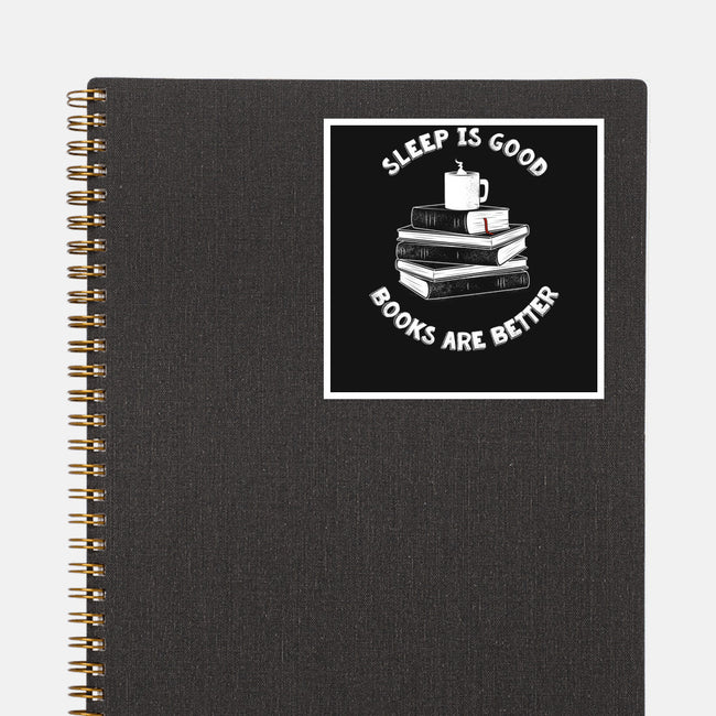 Sleep is Good-none glossy sticker-ducfrench