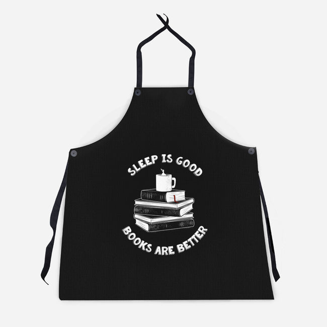 Sleep is Good-unisex kitchen apron-ducfrench